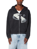 ERD BLACK PATCHWORK HOODIES