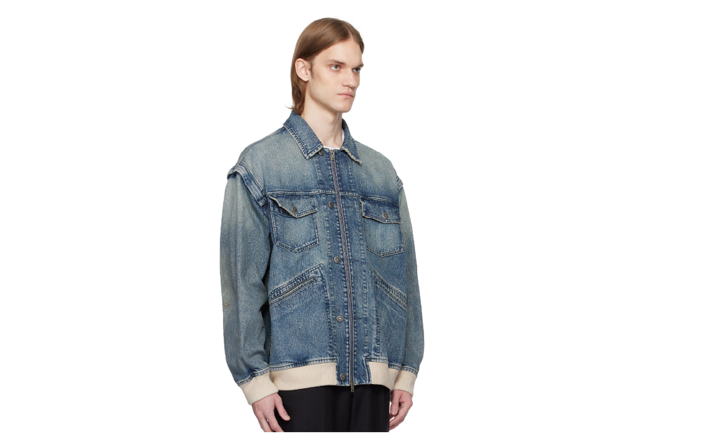 GOLDEN GOOSE 2IN1 DENIM JACKETS