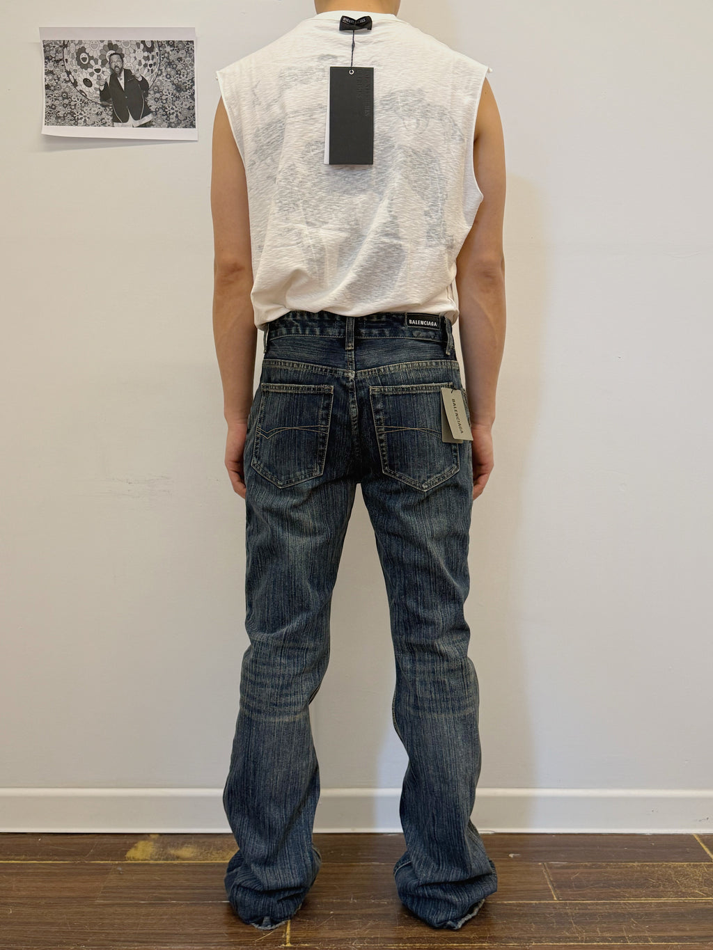 BALENCIAGA FLARED JEANS