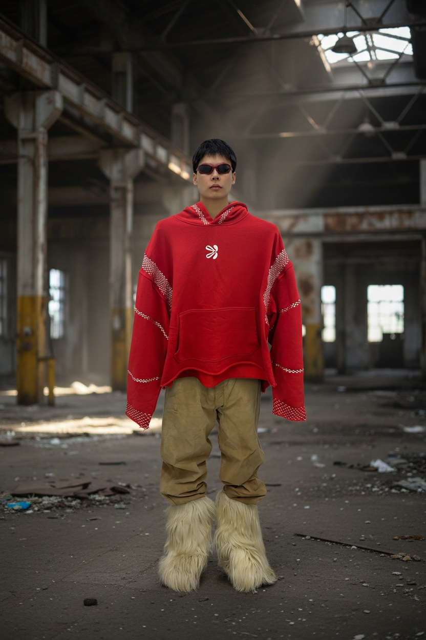 Mongolian luxury wrestling hoodie