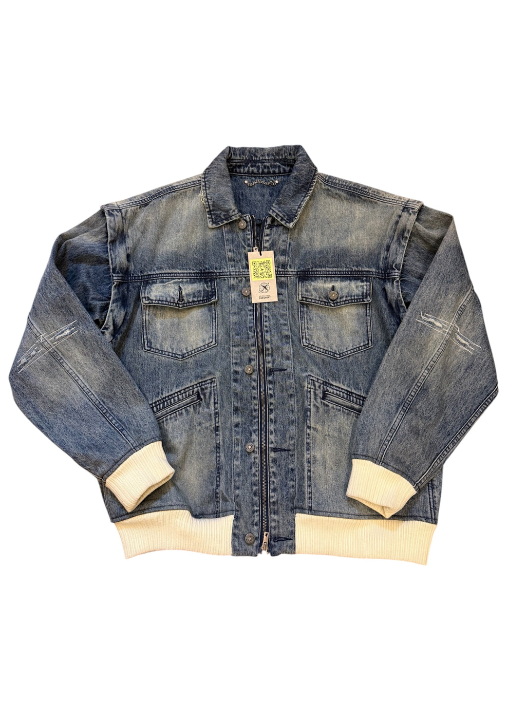 GOLDEN GOOSE 2IN1 DENIM JACKETS