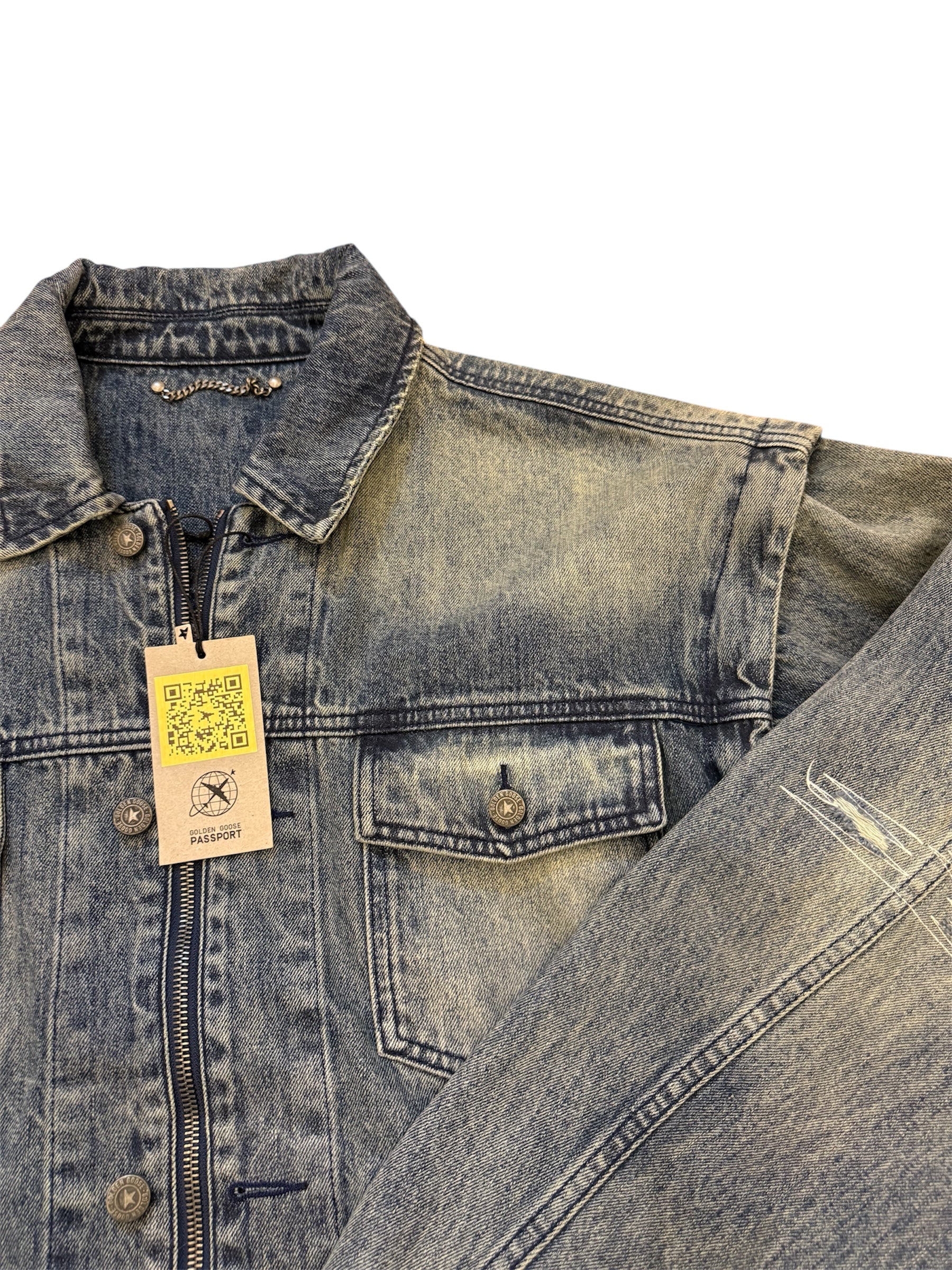 GOLDEN GOOSE 2IN1 DENIM JACKETS