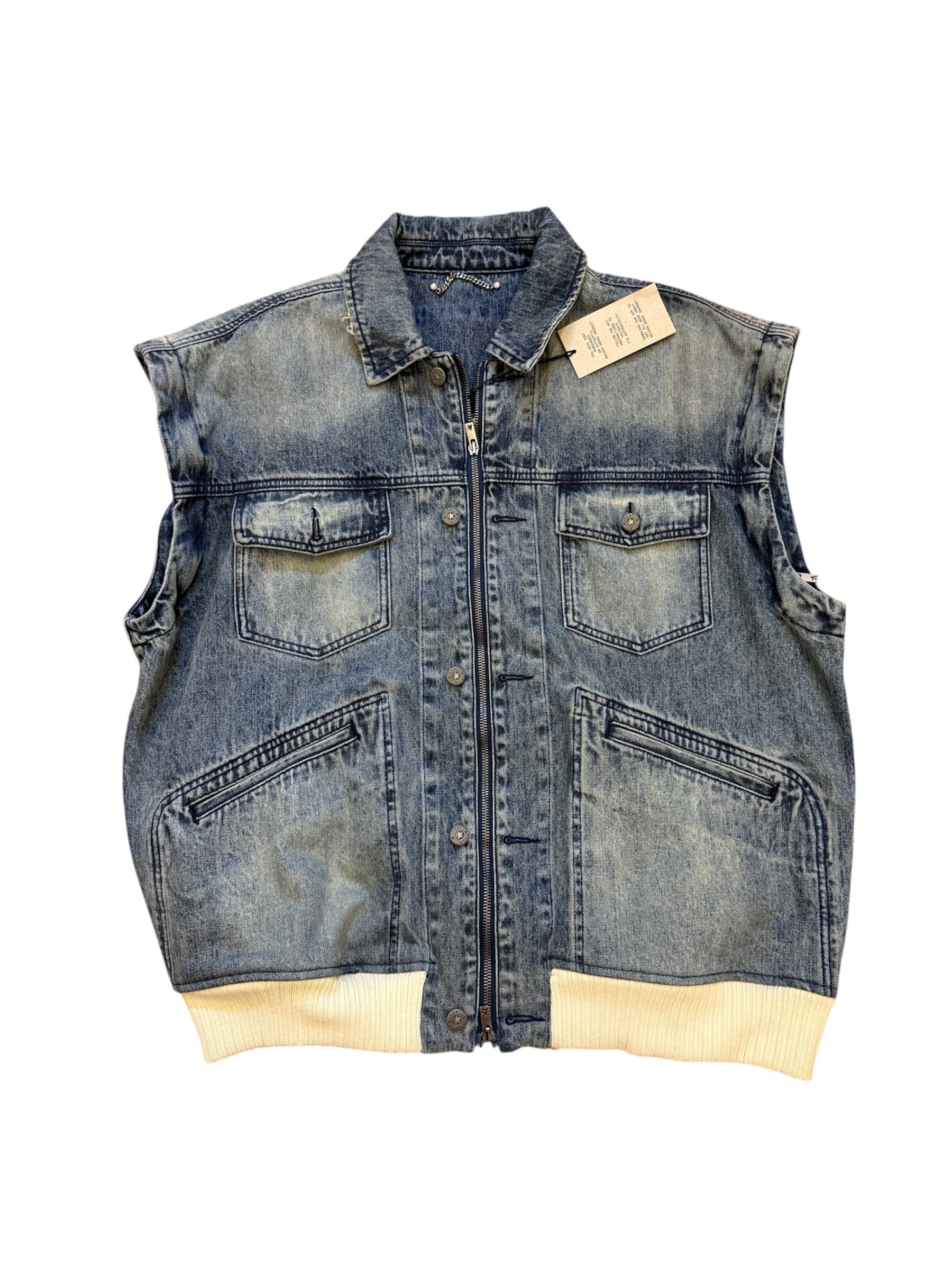 GOLDEN GOOSE 2IN1 DENIM JACKETS