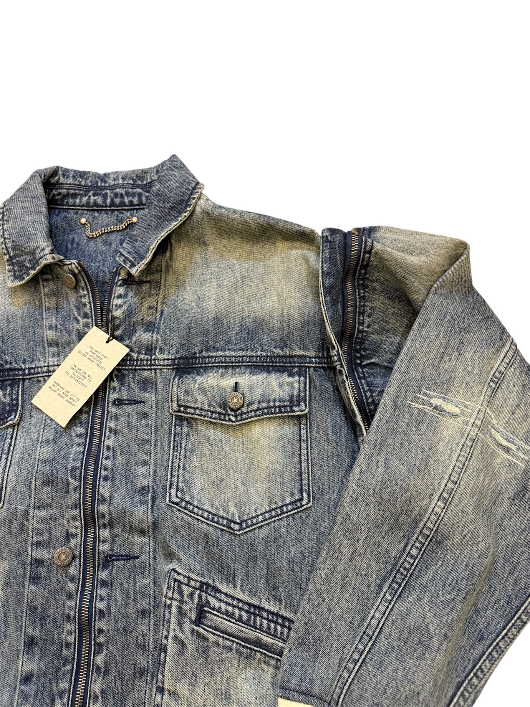GOLDEN GOOSE 2IN1 DENIM JACKETS