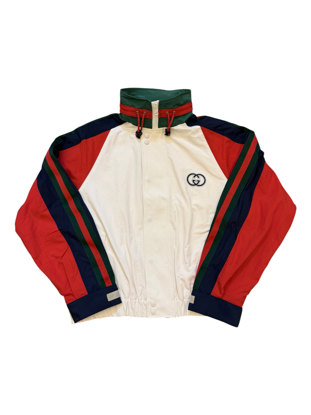 GUCCI NEOPRENE WHITE JACKET