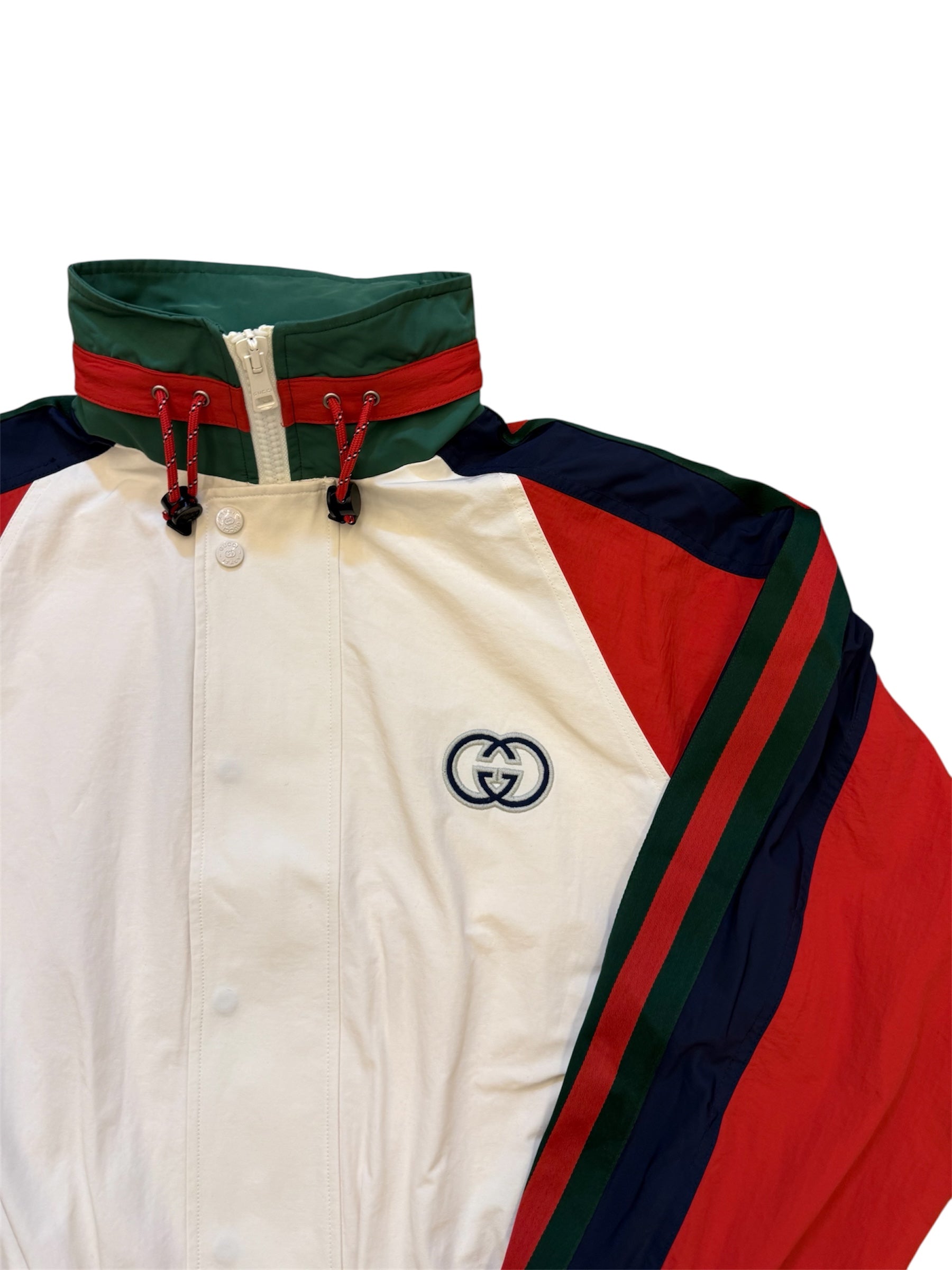 GUCCI NEOPRENE WHITE JACKET